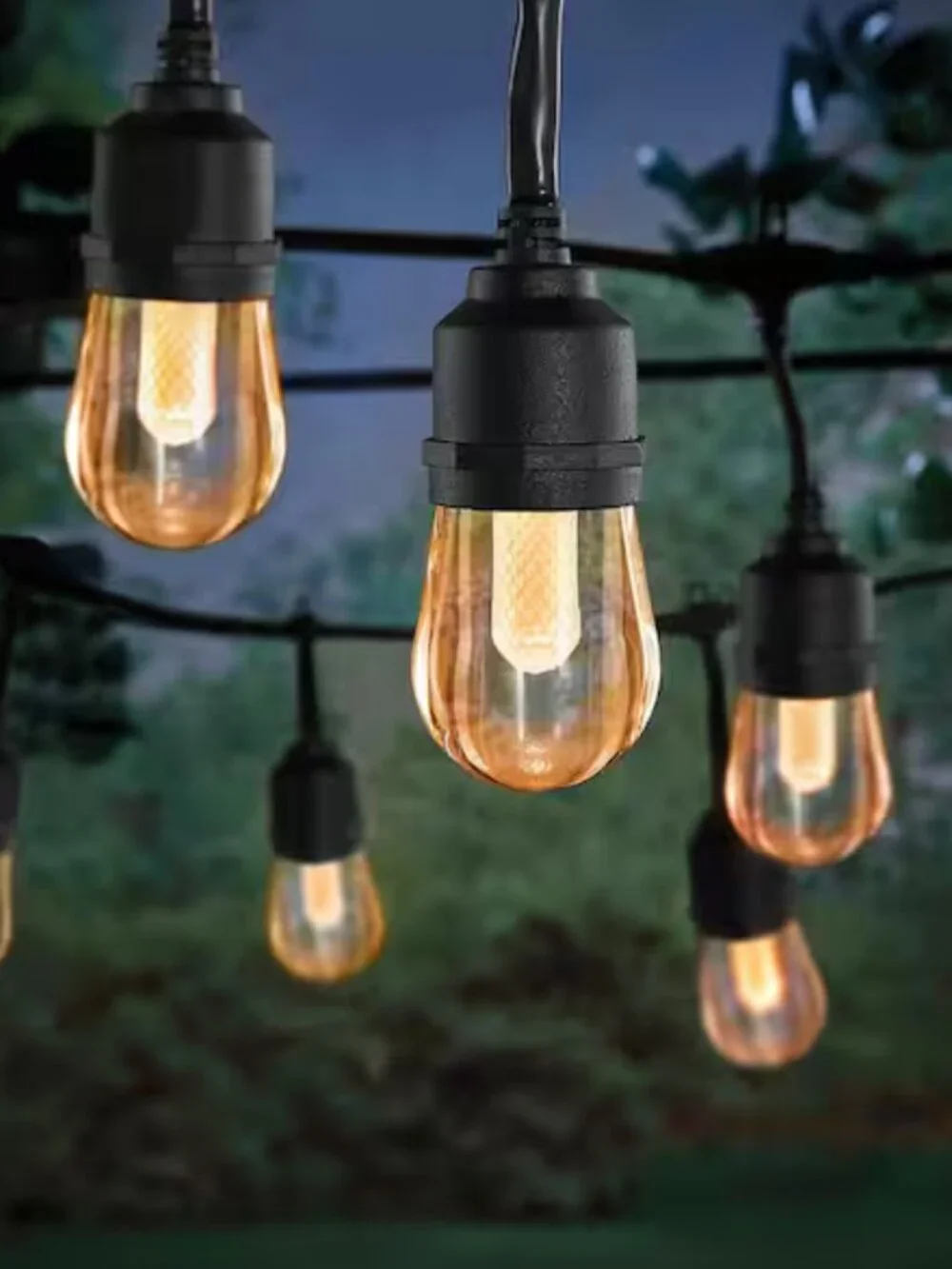 Hampton Bay 24ft Color Changing Outdoor String Lights